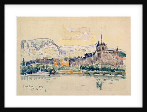 Geneva, 1919 by Paul Signac