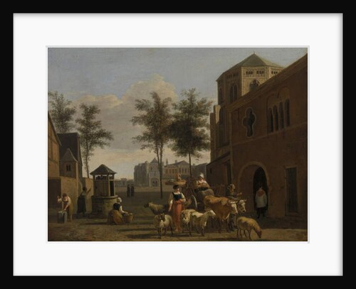 A view of Cologne with the churches of Saint Gereon and Saint Pantaleon c 1670 by Gerrit Adriaensz Berckheyde