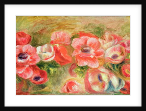 Anemones, c.1890 by Pierre Auguste Renoir