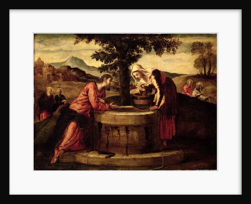 Christ and the Woman of Samaria by Domenico Robusti Tintoretto