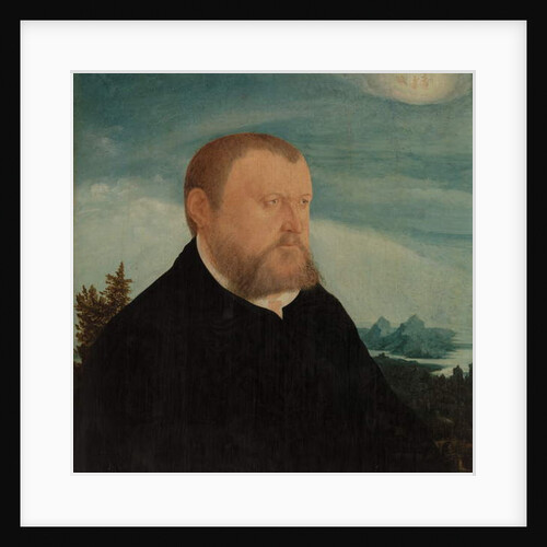 Portrait of a Man by Wolf Huber