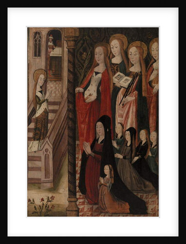 Mary Visits the Temple by French School