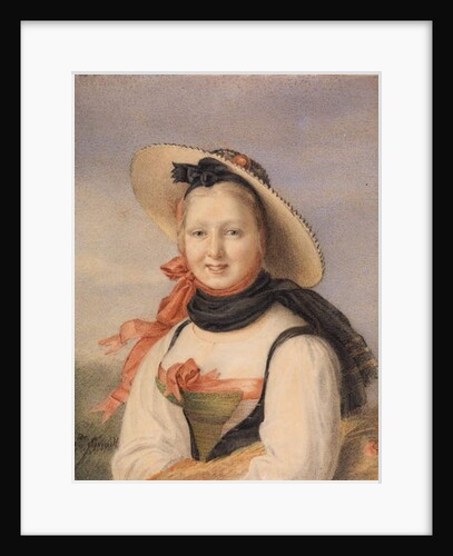Portrait of a Girl by Swiss School