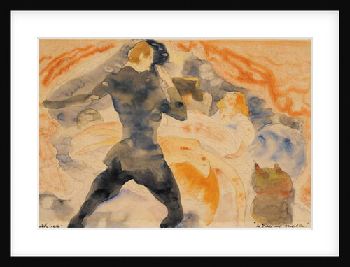 Honore de Balzac's 'The Girl with the Golden Eyes,' 1916 by Charles Demuth