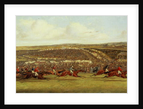 The Finish of the Derby by Henry Thomas Alken
