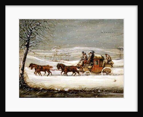 The Royal Mail in Winter by Henry Thomas Alken