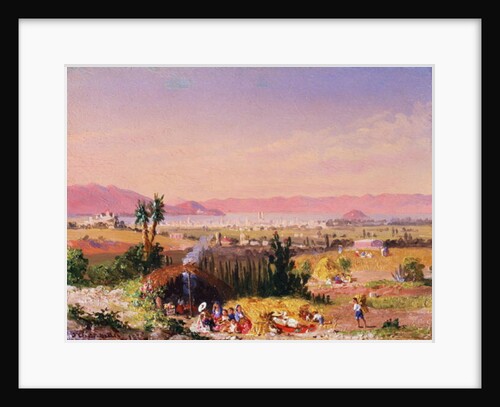 A View of Mexico City with an Encampment, 1878 by Conrad Wise Chapman