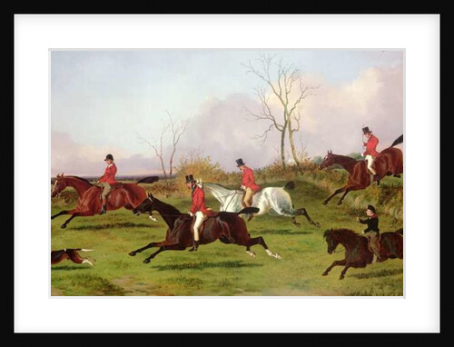 Full Cry with His First Hunt by John Dalby
