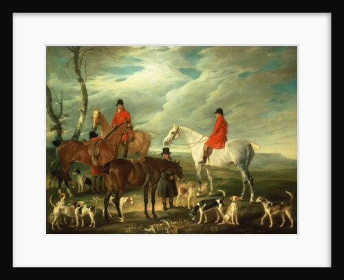 The Meet, Melton Mowbray, 1829 by John E. Ferneley