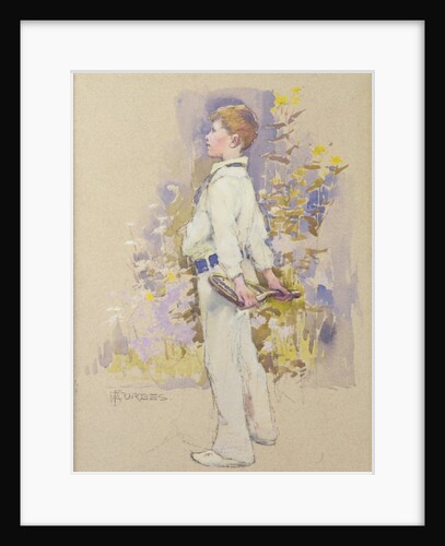 Alec in Whites by Elizabeth Adela Stanhope Forbes