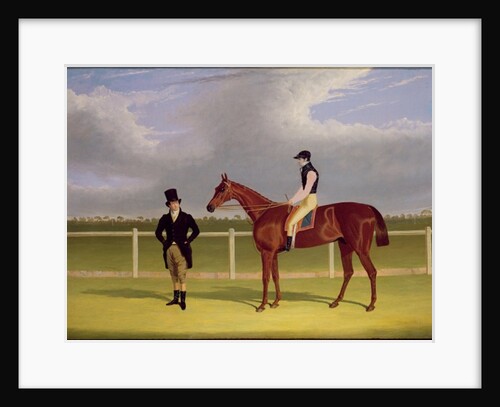 The Hon. E. Petre's 'Rowton', winner of the St. Leger with Bill Scott up, 1829 by John Frederick Herring Snr