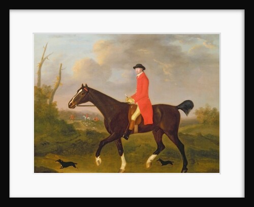 A Gentleman on his Hunter riding to Hounds, 1783 by Francis Sartorius
