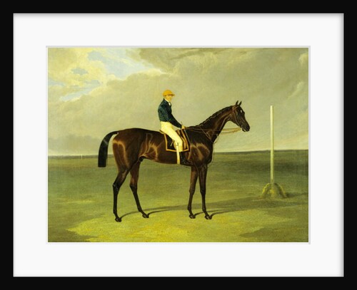 Sluggard with Flatman Up, 1832 by John Frederick Herring Snr