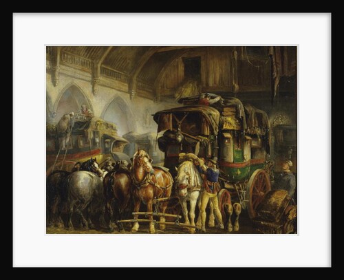 A Paris Diligence by Charles Cooper Henderson