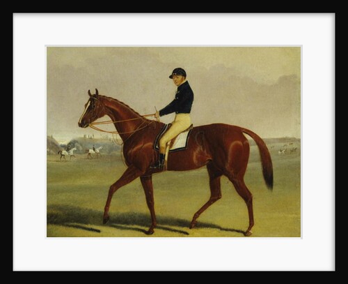 Preserve with Flatman Up at Newmarket, 1835 by John Frederick Herring Jnr