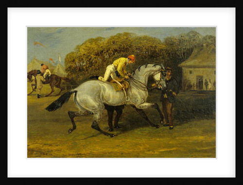 Jockey Mounting by Samuel Henry Alken