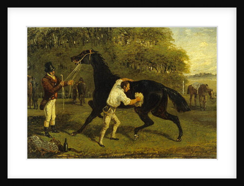 Rubbing Down by Samuel Henry Alken