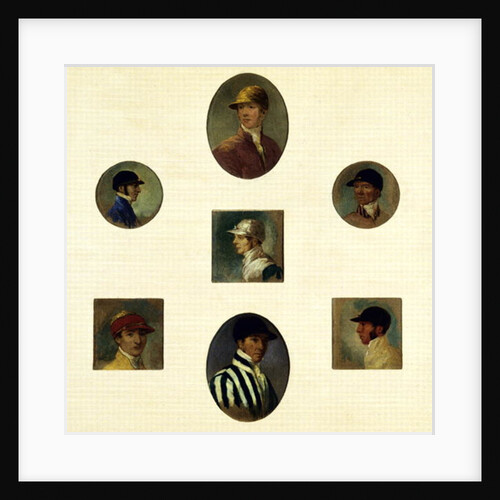 Studies of Jockeys, c.1830 by Abraham Cooper