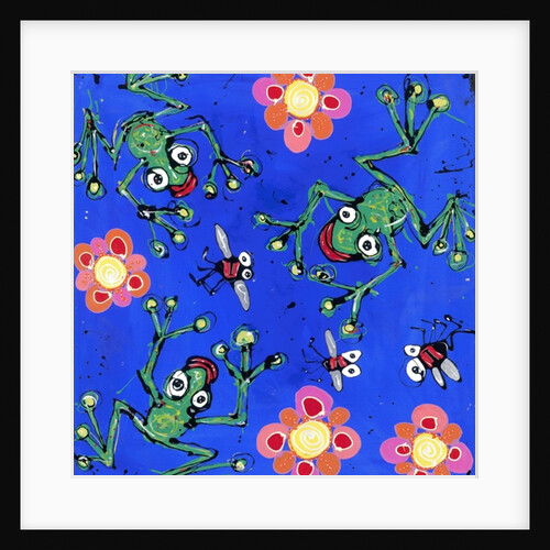 Frog Wallpaper, 2008 by Anthony Breslin