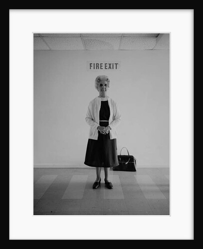 Oldham '85: Elderly resident living in sheltered housing, 1985 by Bill Stephenson