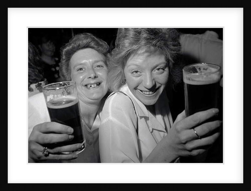 Revellers at Josephine's Nightclub, Barkers Pool, Sheffield, UK by Bill Stephenson
