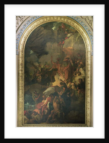 St. Paul Saved From a Shipwreck off Malta, altarpiece of the Chapel of St. Peter and St. Paul in the Queen Mary Block by Benjamin West