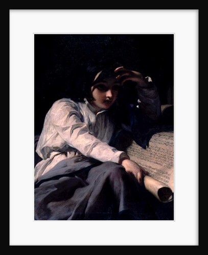 The Infant Timothy Unfolding the Scriptures, c.1853 by James Sant