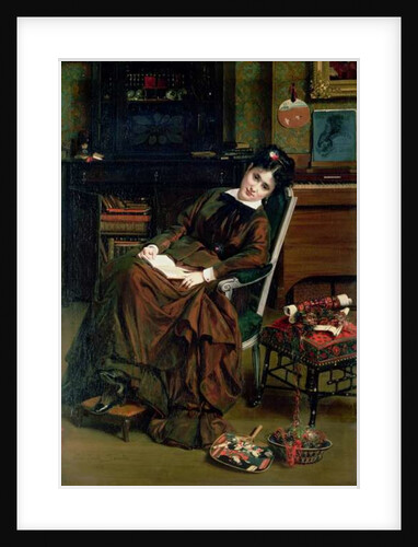 The Convalescent by Jules Emile Saintin