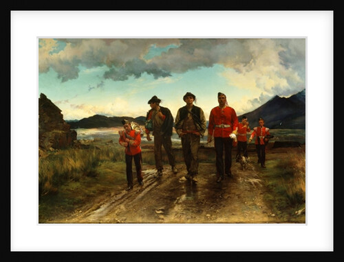 Listed for the Connaught Rangers: Recruiting in Ireland, 1878 by Lady (1846-1933) Butler
