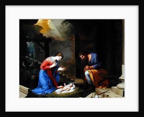 The Nativity, 1639 by Jacques Stella