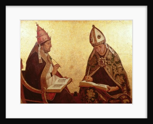 St. Gregory and St. Augustine, c.1510 by Juan de Borgona