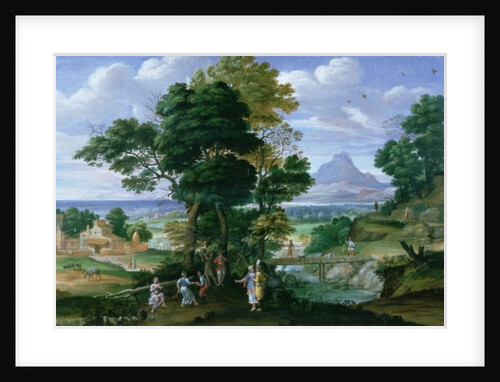 Landscape with People, early 17th century by Giovanni Battista Viola