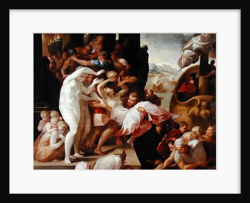 The Rape of Helen, c.1533 by Francesco Primaticcio