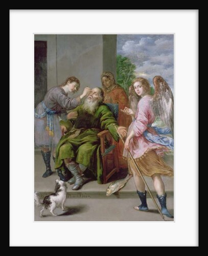 Tobias Restoring his Father's Sight, 1652 by Antonio Pereda y Salgado