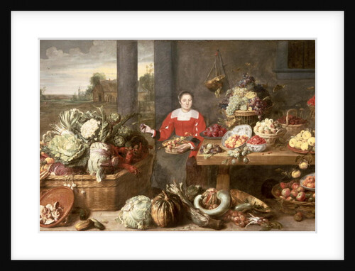A Fruit Stall by Frans Snyders or Snijders