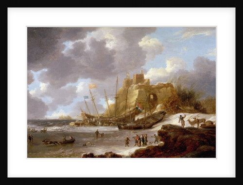 Norwegian coastal scene by Jan Peeters
