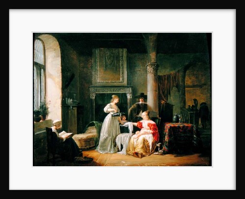 A Nursery Scene by Jean Baptiste Mallet