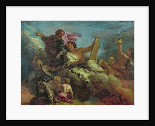 St. Paul Commanding St. Luke by Charles de la Fosse