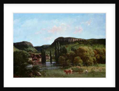View of Ornans, 1864 by Gustave Courbet