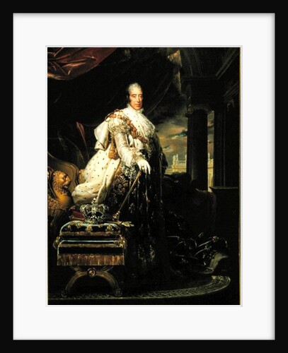 Charles X in his Coronation Robes by Francois Pascal Simon Baron Gerard