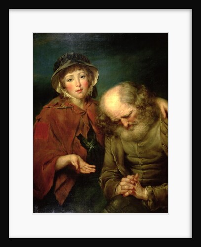 The Blind Beggar and his Grand-Daughter by John Russell