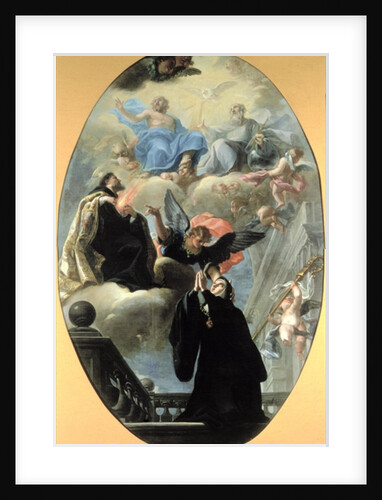 Vision of St. Gertrude by Isidoro Arredondo