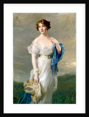 Portrait of Countess Anastasia Mikhailovna de Torby, 19th century by Philip Alexius de Laszlo