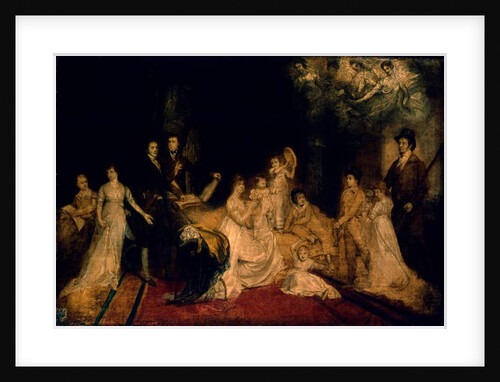 Sketch of the Knatchbull Family at Mersham-le-Hatch, Kent, 1800-03 by John Singleton Copley