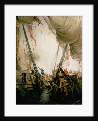 Boarding the Chesapeake by Thomas Henry