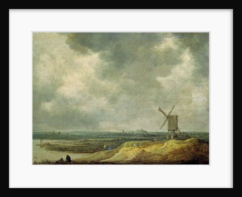 A Windmill by a by Jan Josephsz van Goyen