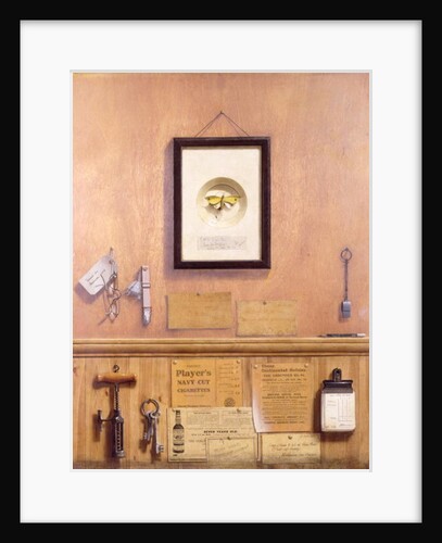 Trompe l'Oeil Still Life by English School