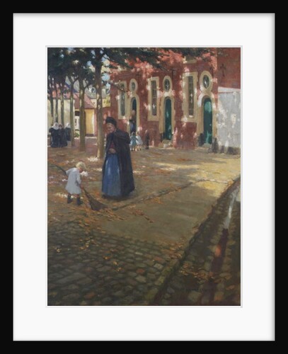 Sunshine in the Beguinage by Norman Garstin