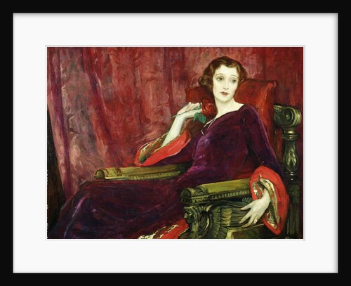 The Red Rose, 1923 by John Lavery