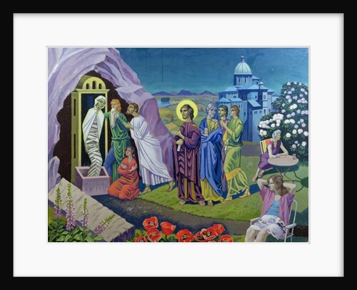The Raising of Lazarus, 1987 by Osmund Caine